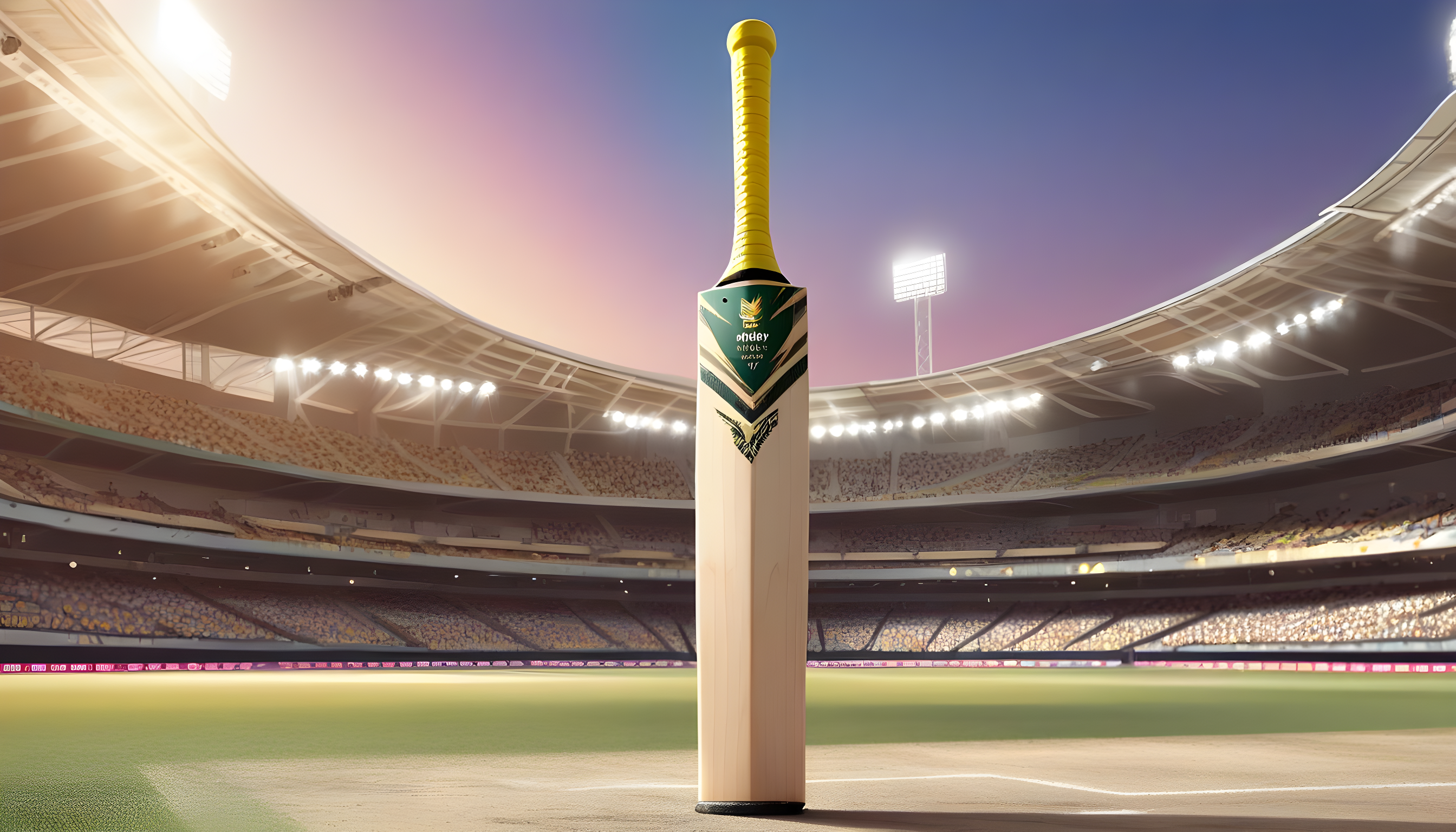 cricket bat during the India vs Australia World Cup